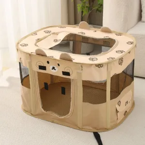Cute Foldable Pet Playpen