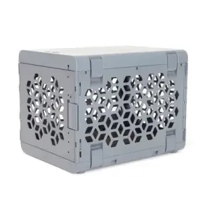 Open Box KindTail PAWD Cat and Dog Crate - S - Gray