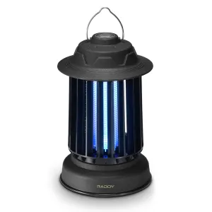 Raddy MZ-1 Outdoor Bug Zapper | Auto Self-Cleaning Brush | IPX4 | 1200mAh Rechargeable Battery